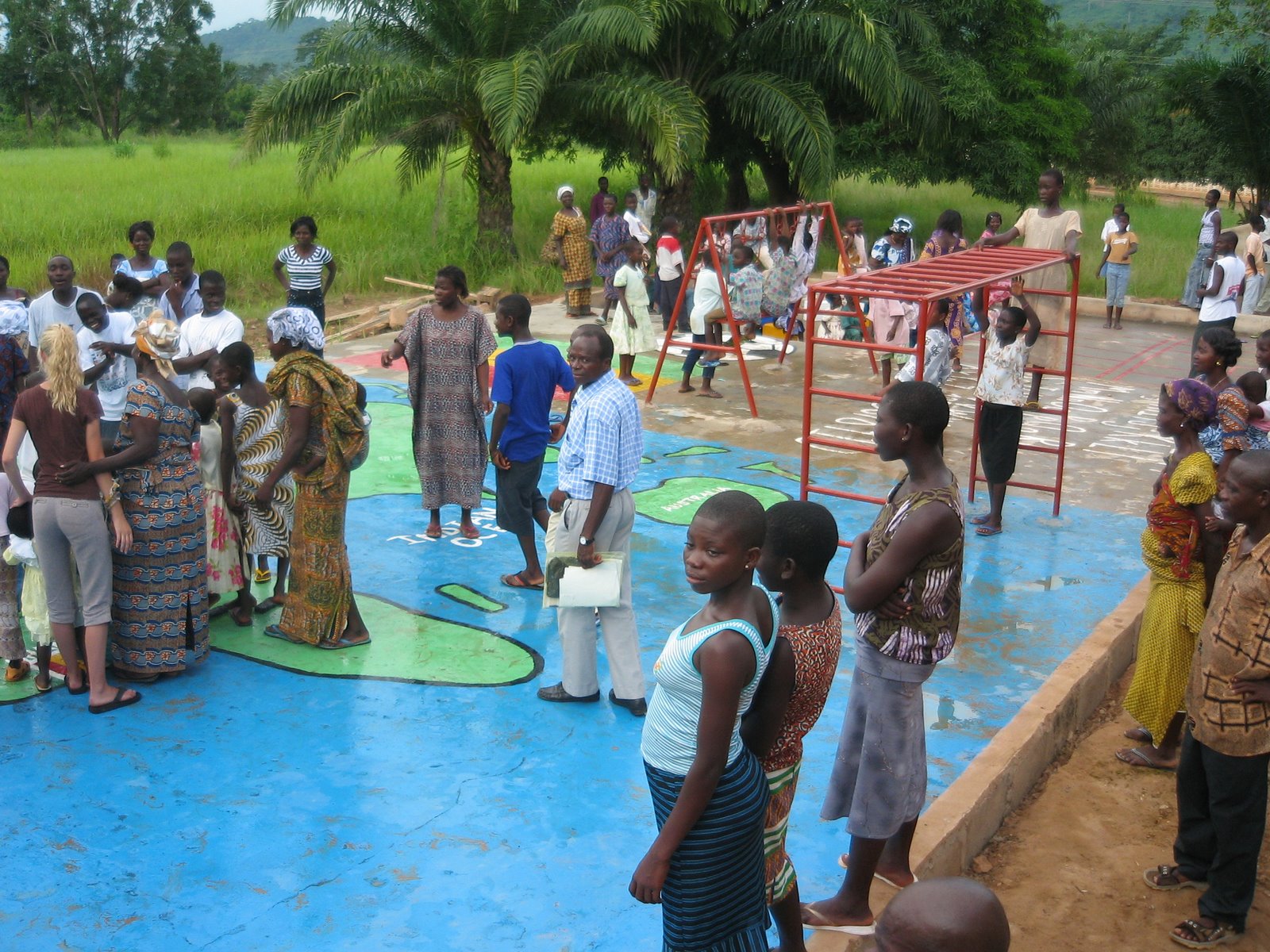 Celebrating a New Playground in Ghana by Courtney Portal
