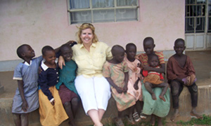 Young Lawyer Volunteers in Dago Village by Susan Gainey