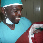 Kenya MMK Dr. with baby