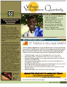 Village Volunteers Quarterly 2.2